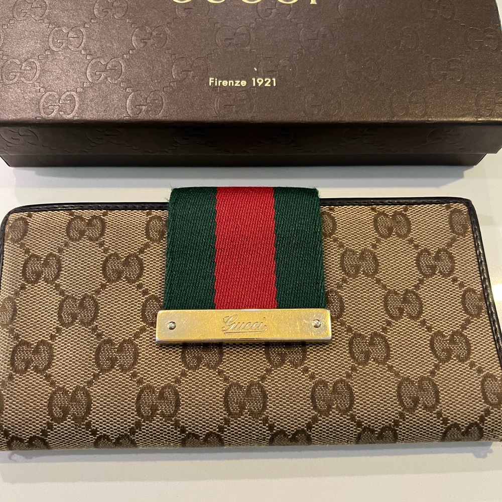 AUTHENTIC GUCCI Ophidia Wallet